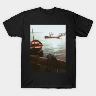 Boats at Sunset T-Shirt